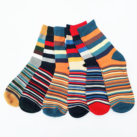 Casual 6 Pairs Socks in a Box
