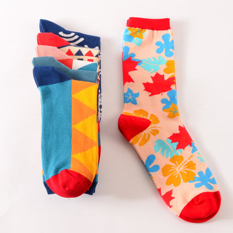 Casual Creative Print Socks