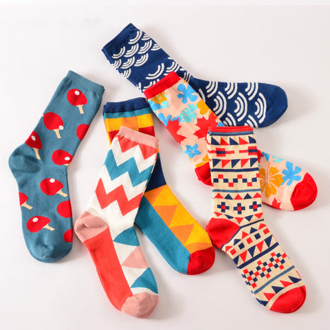 Casual Creative Print Socks
