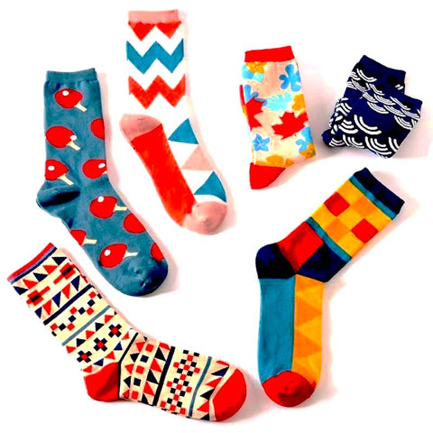 Casual Creative Print Socks
