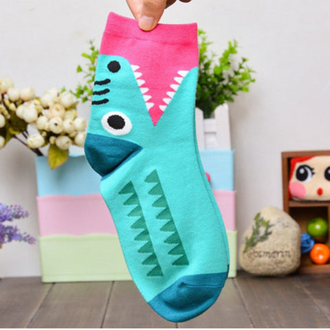 Creative Comfy Cute Cartoon Art Socks