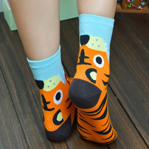 Creative Comfy Cute Cartoon Art Socks