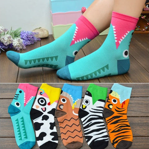 Creative Comfy Cute Cartoon Art Socks