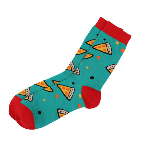 Combed Cotton Novelty Food Prints Socks