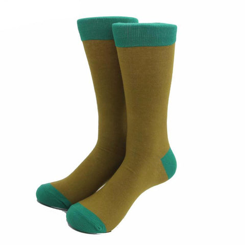 Classical Colorful Men's Combed Cotton Socks