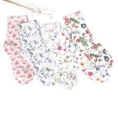 Women's Retro Floral Socks
