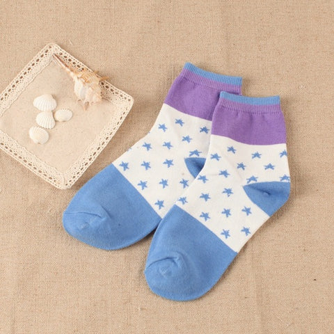 Women's Cotton Casual Fresh Style Socks