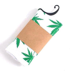 Hip-Hops Cannabis Print Socks
