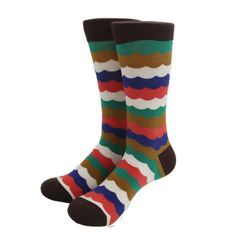 Fashion Colorful Optic Prints Socks