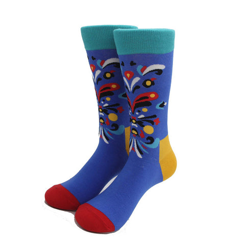 Fashion Colorful Optic Prints Socks