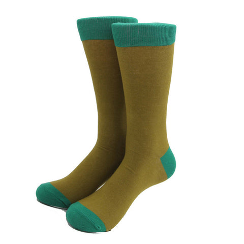 Classical Colorful Men's Combed Cotton Socks