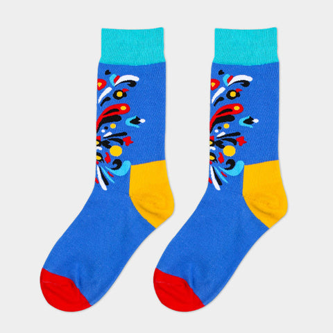 Cotton Colorful Art Socks