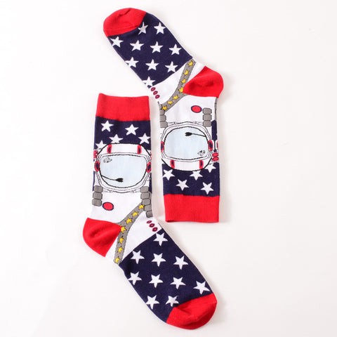 Casual Creative Print Socks
