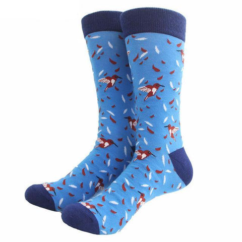 Colorful Harajuku & Animal Print Business Socks