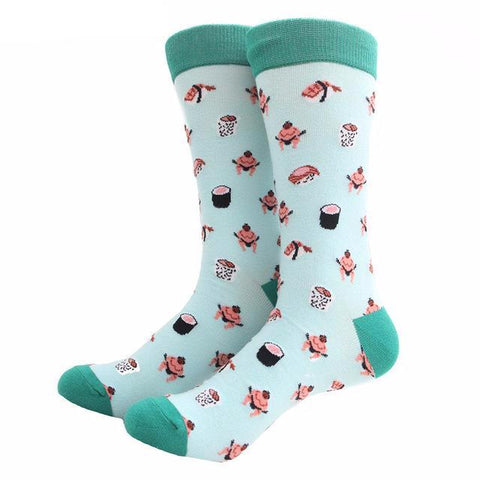 Colorful Harajuku & Animal Print Business Socks
