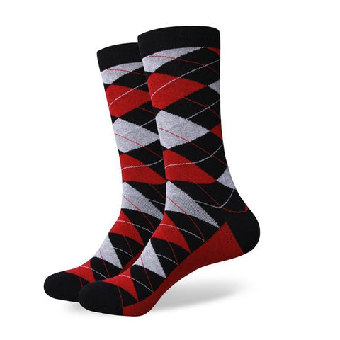 Match-Up Argyle Pattern Socks