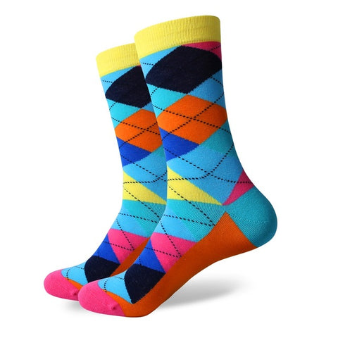 Match-Up Argyle Pattern Socks