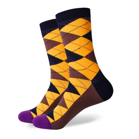 Match-Up Argyle Pattern Socks