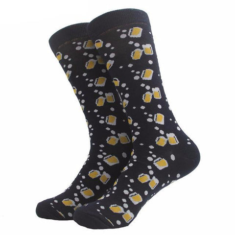 Colorful Harajuku & Animal Print Business Socks