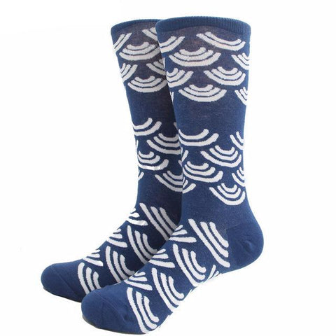 Colorful Harajuku & Animal Print Business Socks