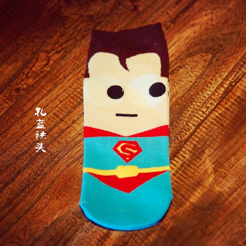 Super Hero Cartoon  Series Ankle Socks