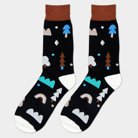 Cotton Colorful Art Socks