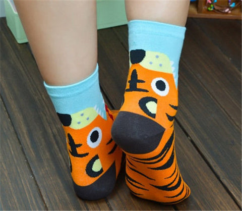 Creative Comfy Cute Cartoon Art Socks