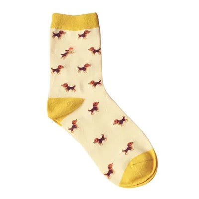 Lovely Mix Up Prints Daily Socks