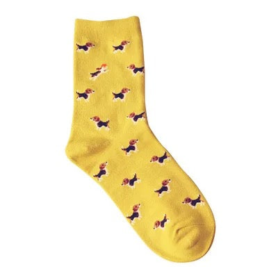 Lovely Mix Up Prints Daily Socks