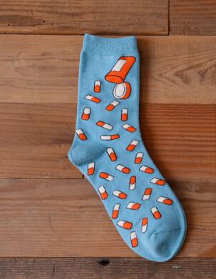 Lovely Mix Up Prints Daily Socks
