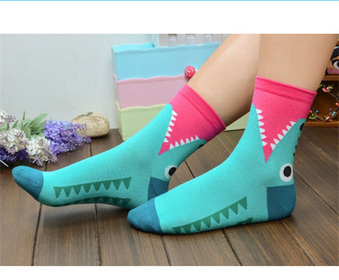 Creative Comfy Cute Cartoon Art Socks